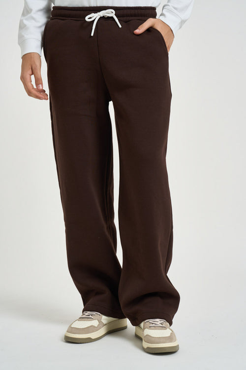 Pantalone uomo jogger marrone - 1