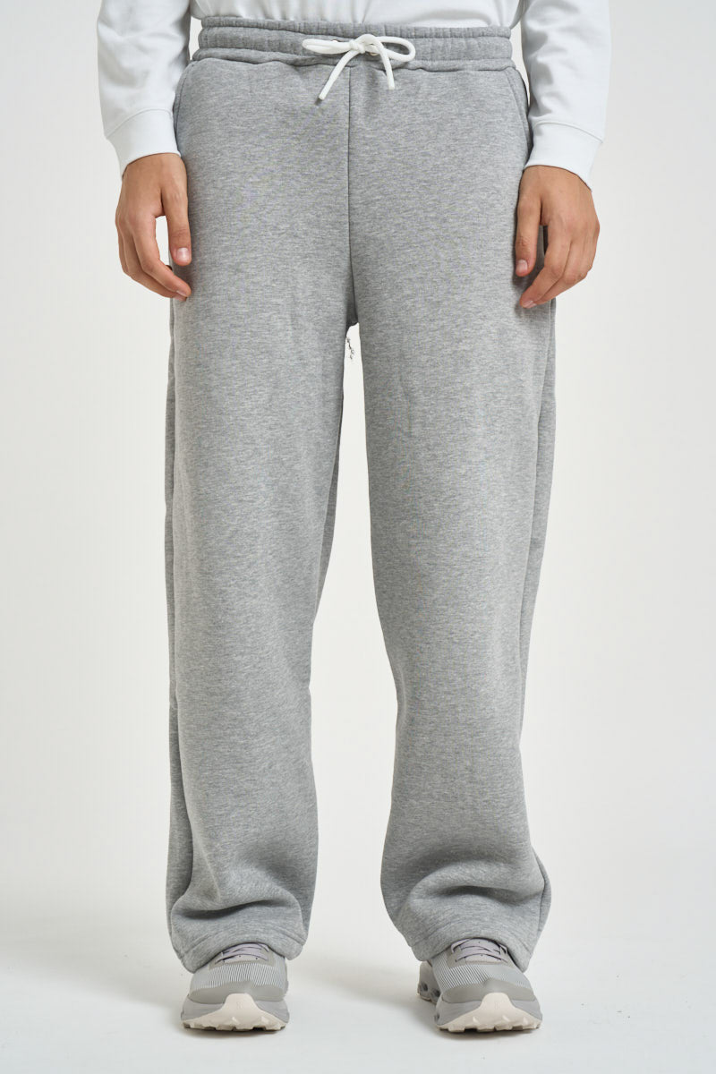 Pantalone uomo jogger grigio melange 262075 21 BERNA 