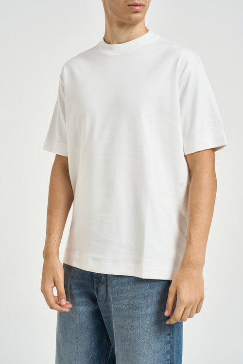 T-shirt uomo girocollo bianca - 2