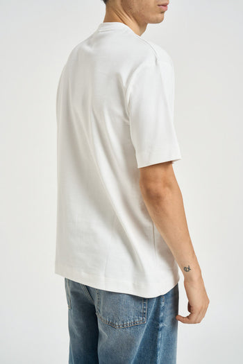T-shirt uomo girocollo bianca - 3