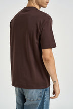 T-shirt uomo girocollo marrone 262079 134 BERNA 