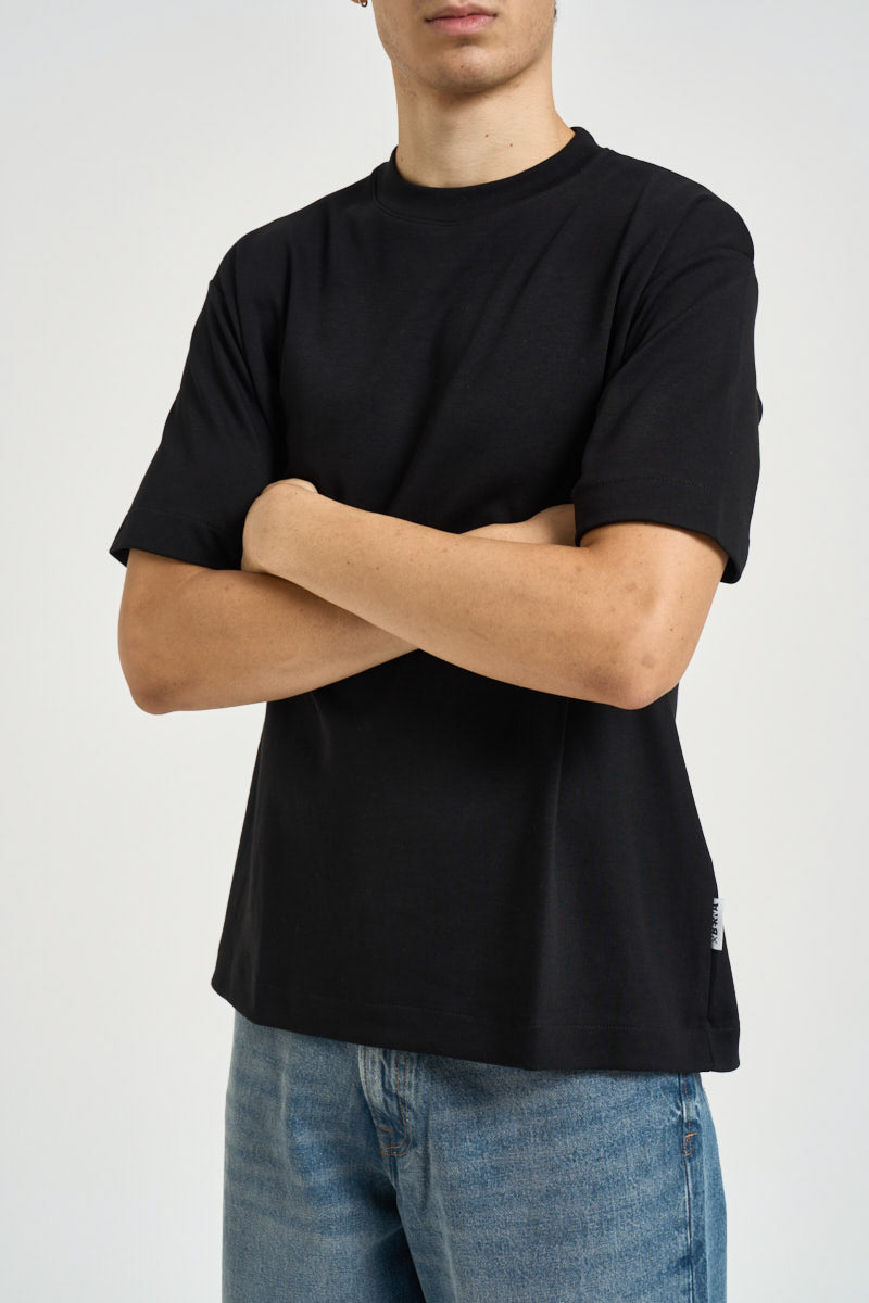 T-shirt uomo girocollo nera 262079 1 BERNA 