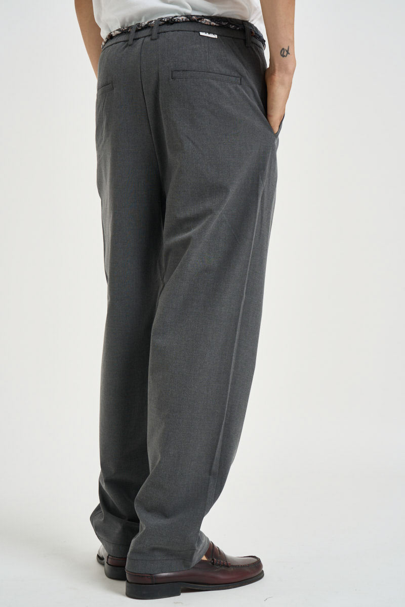 Pantalone uomo sartoriale grigio antracite 262303 23 BERNA 