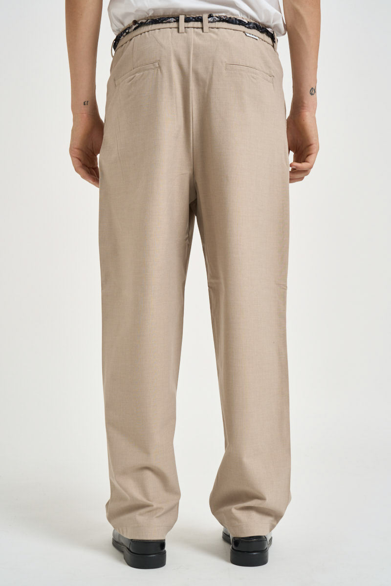 Pantalone uomo sartoriale beige 262303 8 BERNA 