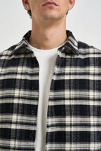Camicia uomo cropped longslive a quadri multicolor 262371 30 BERNA 