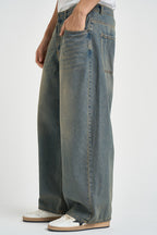 Jeans uomo denim lavaggio vintage celeste 46BLK20 430 BL11 