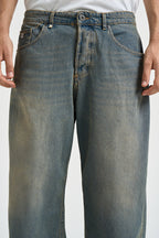 Jeans uomo denim lavaggio vintage celeste 46BLK20 430 BL11 