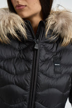 Piumino donna trapuntato nero 26WBLDC03034 999 BLAUER 