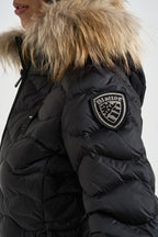 Piumino donna trapuntato nero 26WBLDC03034 999 BLAUER 