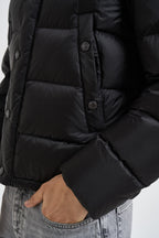 Piumino uomo con cappuccio nero 26WBLUC03025 999LT BLAUER 