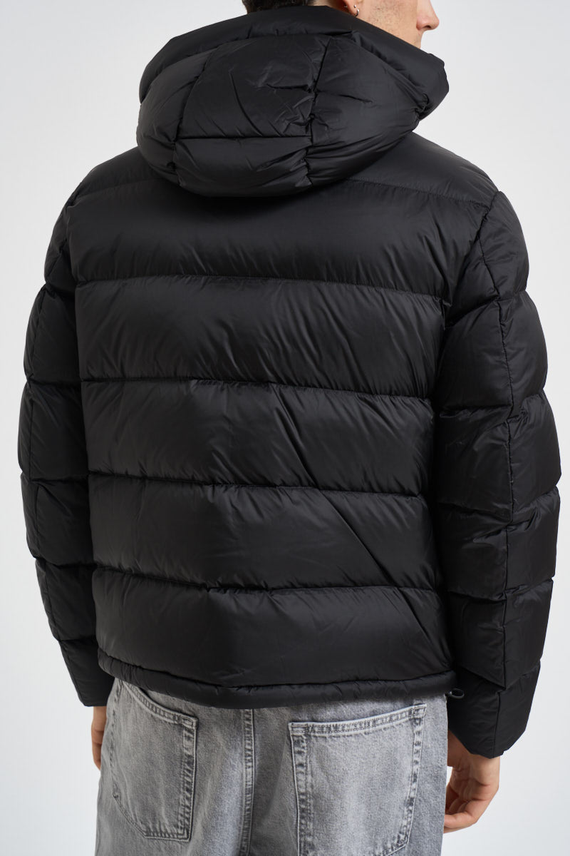 Piumino uomo con cappuccio nero 26WBLUC03025 999LT BLAUER 