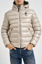 Piumino uomo semi-lucido panna 26WBLUC2054 902AS BLAUER 