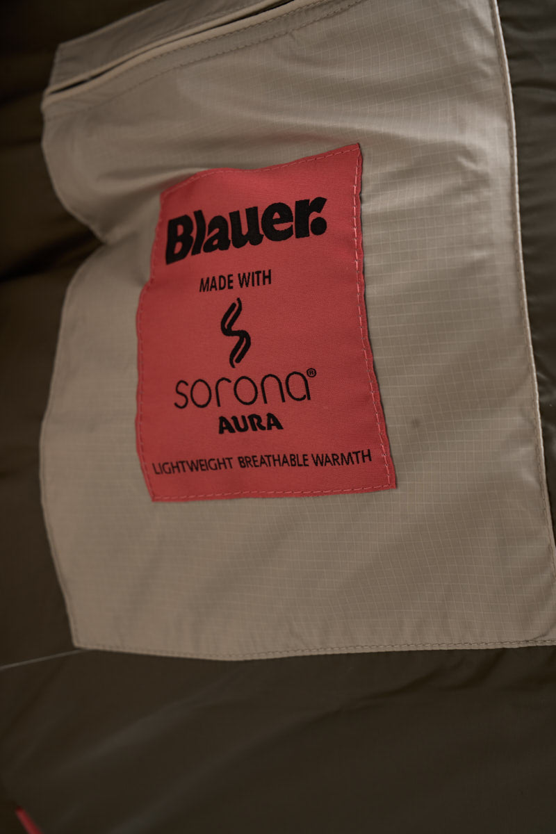 Piumino uomo semi-lucido panna 26WBLUC2054 902AS BLAUER 