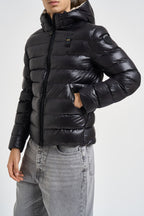 Piumino uomo semi-lucido nero 26WBLUC2054 999 BLAUER 