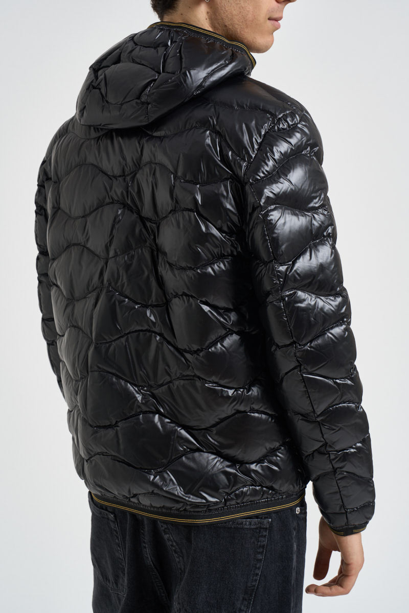 Giubbotto uomo imbottito nero lucido 26WBLUC3064 999 BLAUER 