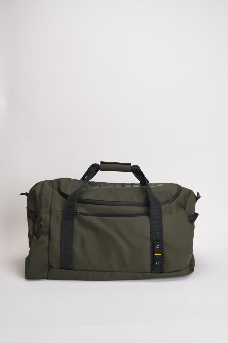 Borsa uomo da viaggio verde militare BERN03 OLI BLAUER 