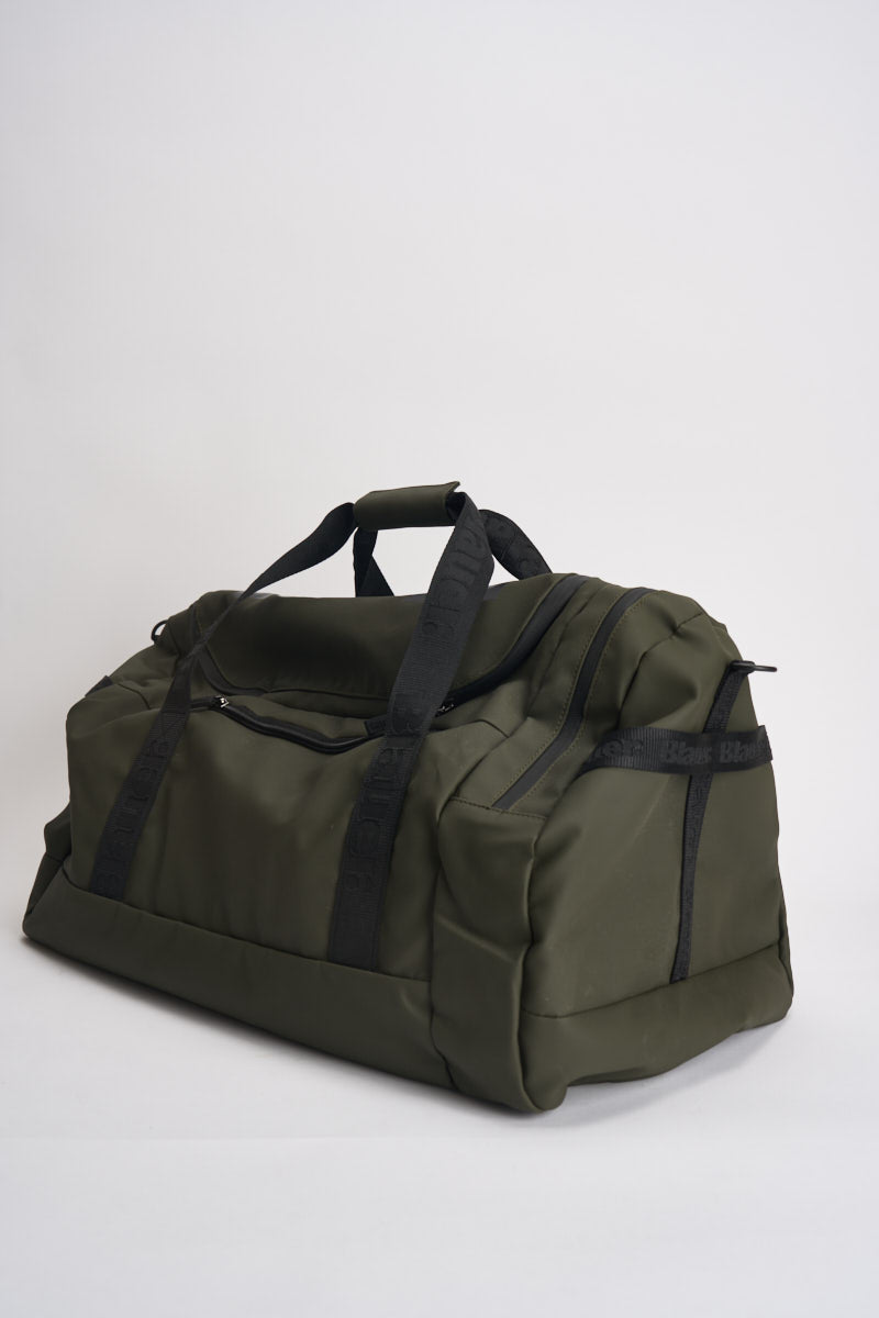 Borsa uomo da viaggio verde militare BERN03 OLI BLAUER 