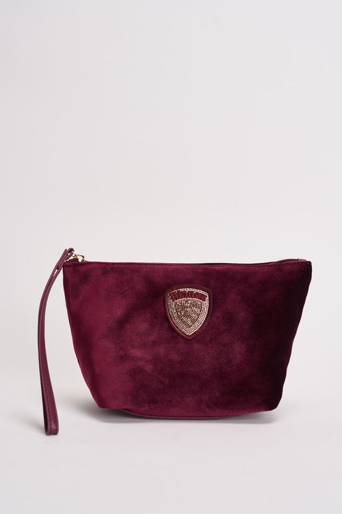 Beauty case donna in velluto rosso F6DEBBY BDX BLAUER 