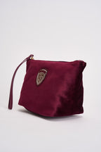 Beauty case donna in velluto rosso F6DEBBY BDX BLAUER 
