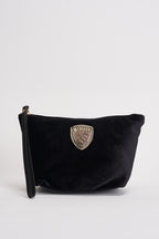 Beauty case donna in velluto nero F6DEBBY BLK BLAUER 