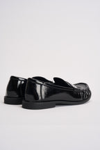 Mocassini donna in vernice nera 3060 NERO CAFFÈ NERO 