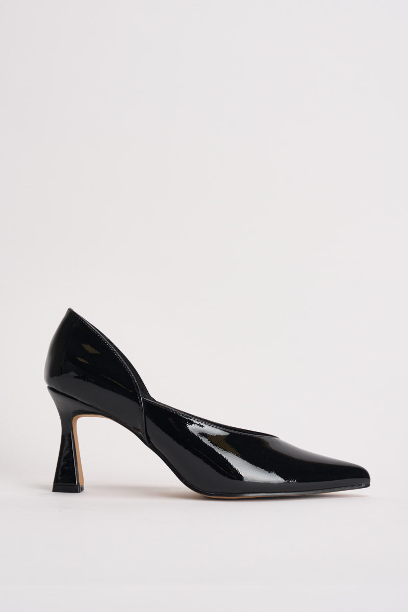 Décolleté donna in vernice nera 3574 NERO CAFFÈ NERO 