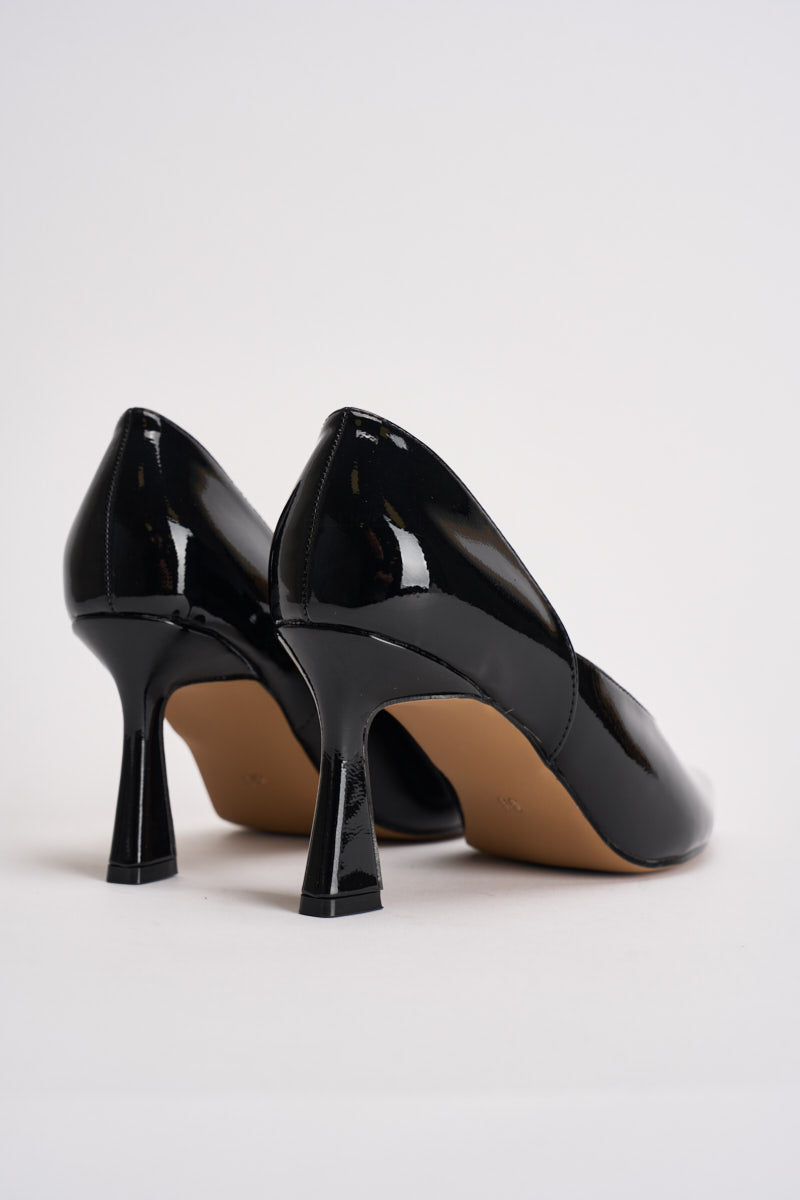 Décolleté donna in vernice nera 3574 NERO CAFFÈ NERO 
