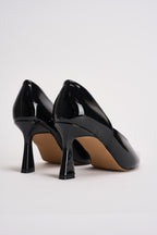 Décolleté donna in vernice nera 3574 NERO CAFFÈ NERO 
