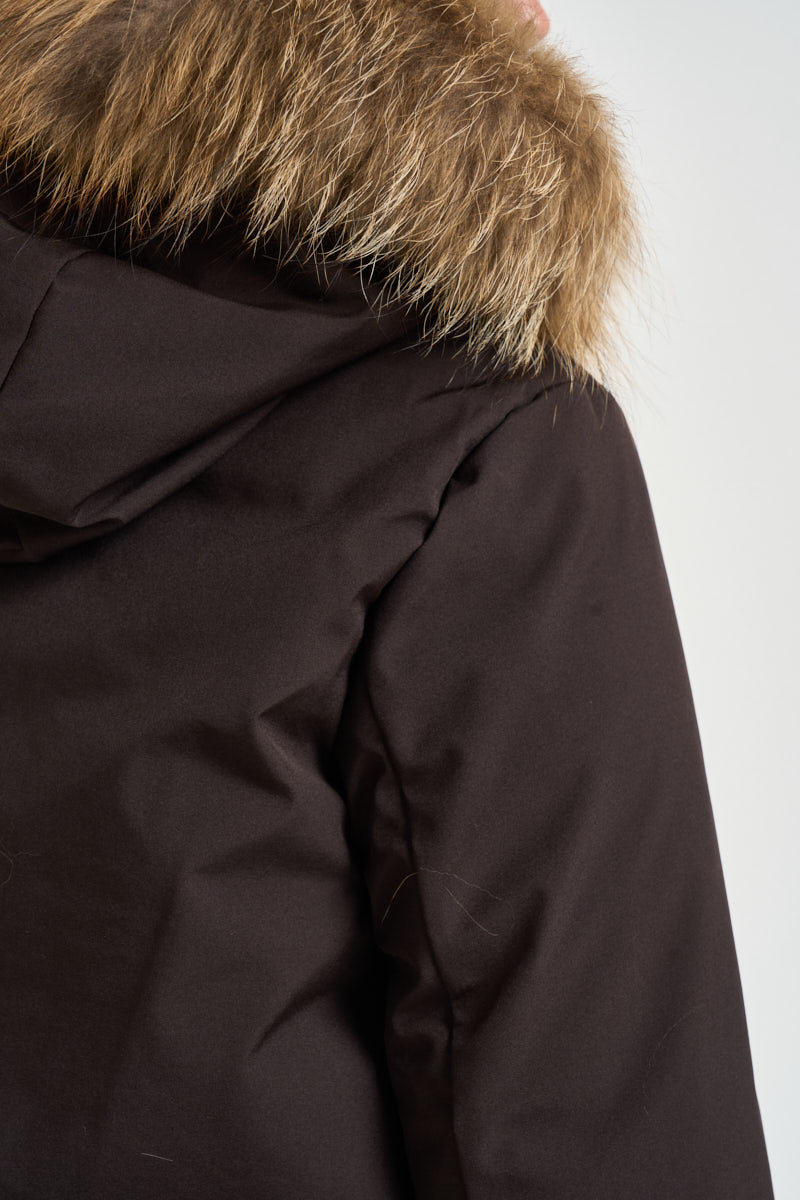 Giacca donna Noralee marrone scuro G226352WFUR BKCOF CANADIAN 