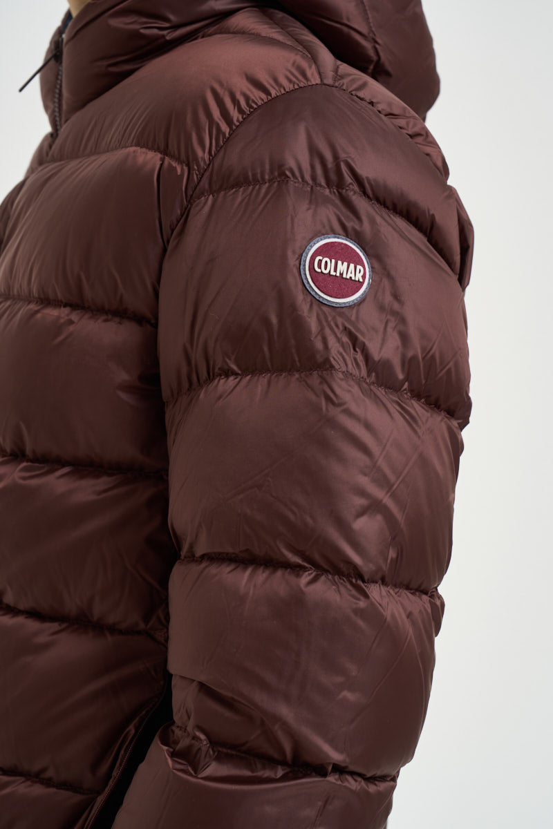 Piumino uomo trapuntato bordeaux 12000007 3JQ257 COLMAR 