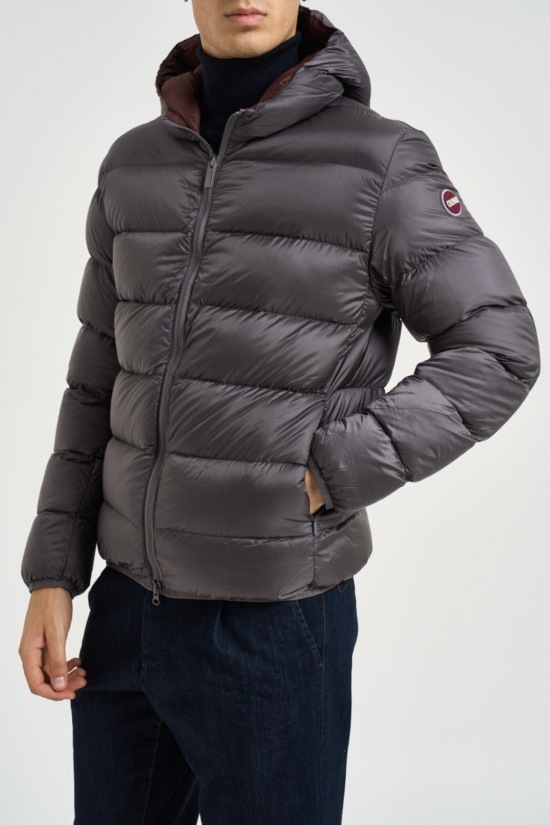 Piumino uomo trapuntato grigio 12000007 3JQ378 COLMAR 