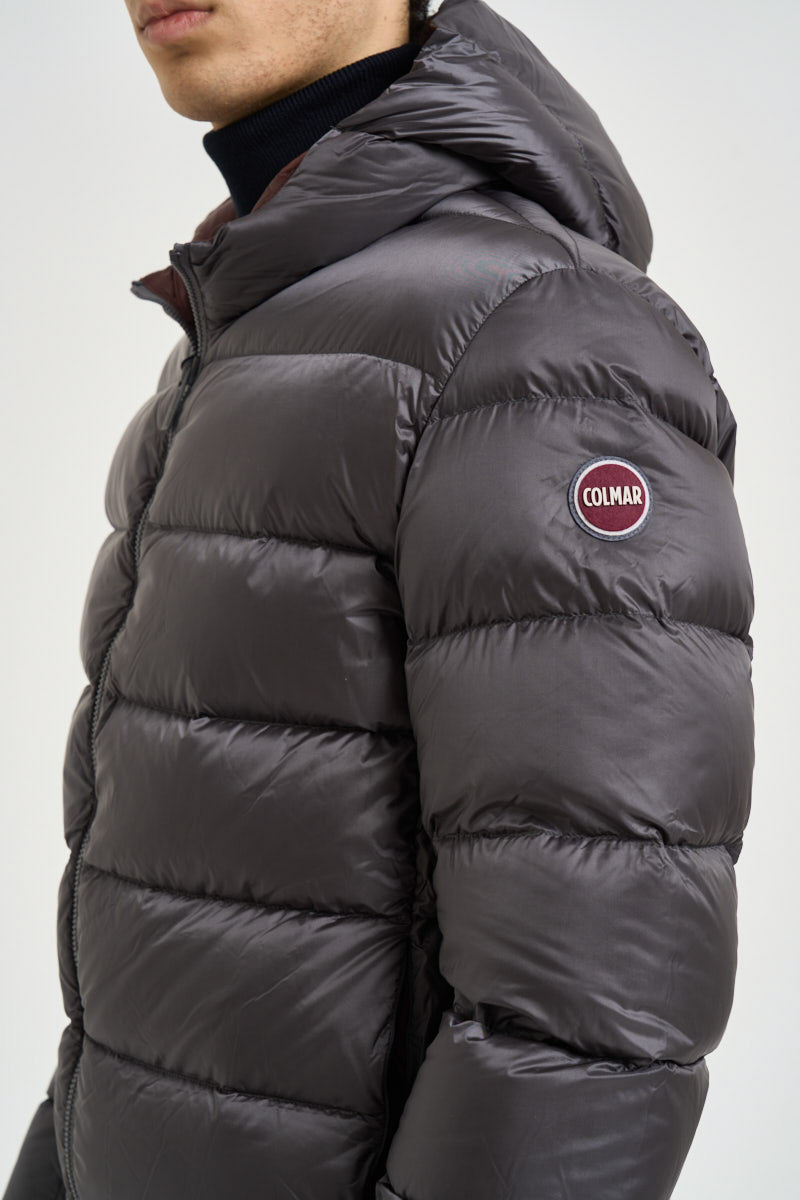 Piumino uomo trapuntato grigio 12000007 3JQ378 COLMAR 
