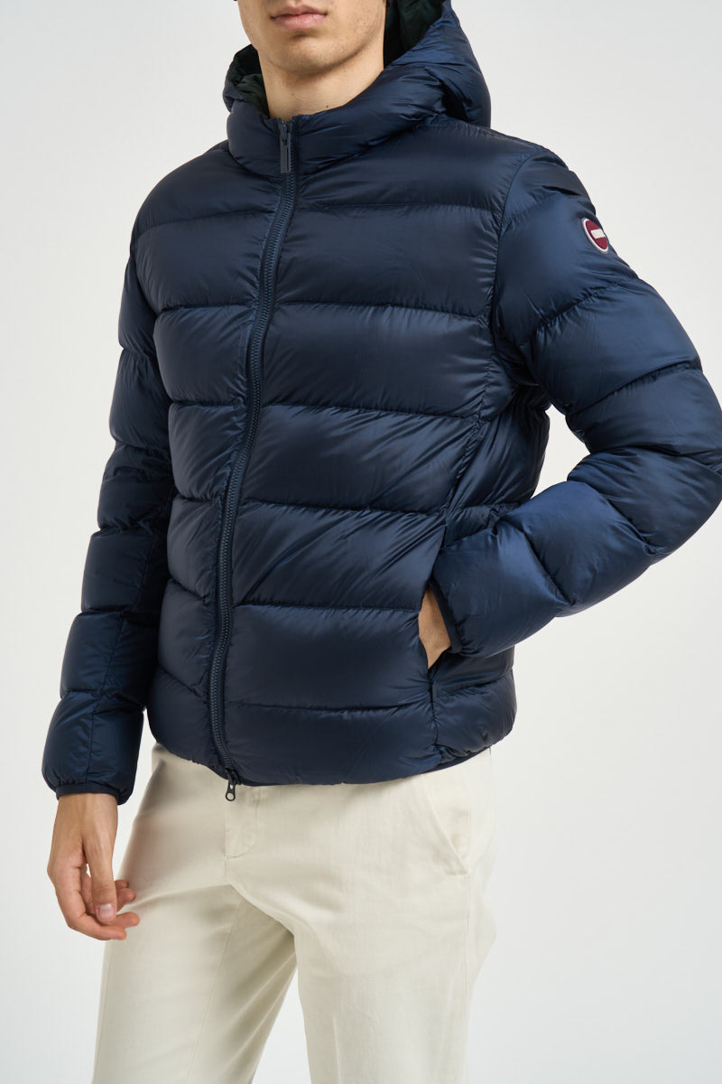 Piumino uomo trapuntato blu navy 12000007 3JQ68 COLMAR 