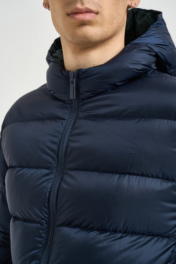 Piumino uomo trapuntato blu navy - 3