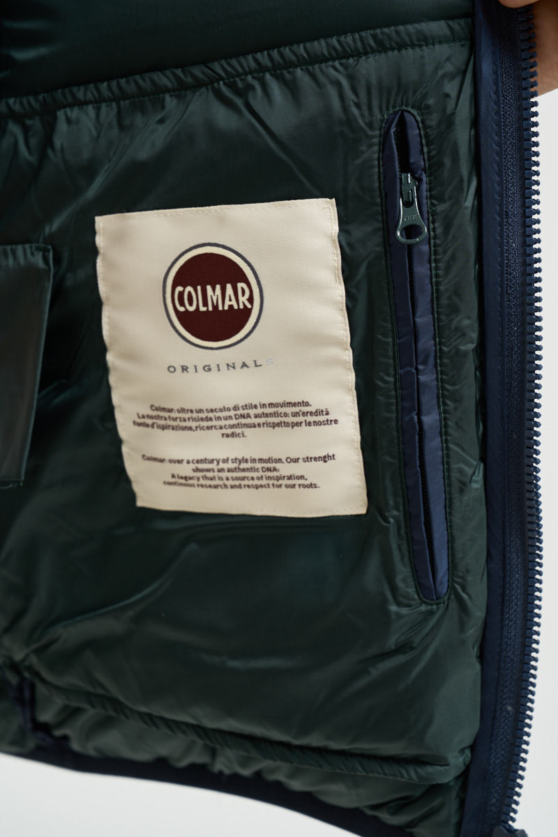Piumino uomo trapuntato blu navy 12000007 3JQ68 COLMAR 