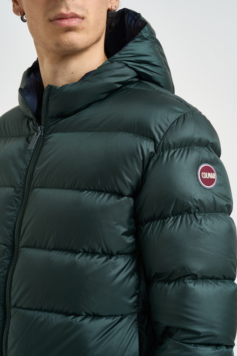 Piumino uomo trapuntato verde 12000007 3JQ789 COLMAR 