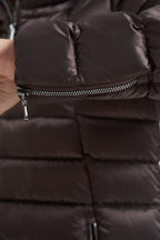 Piumino donna lungo melanzana 22000033E 2YO787 COLMAR 