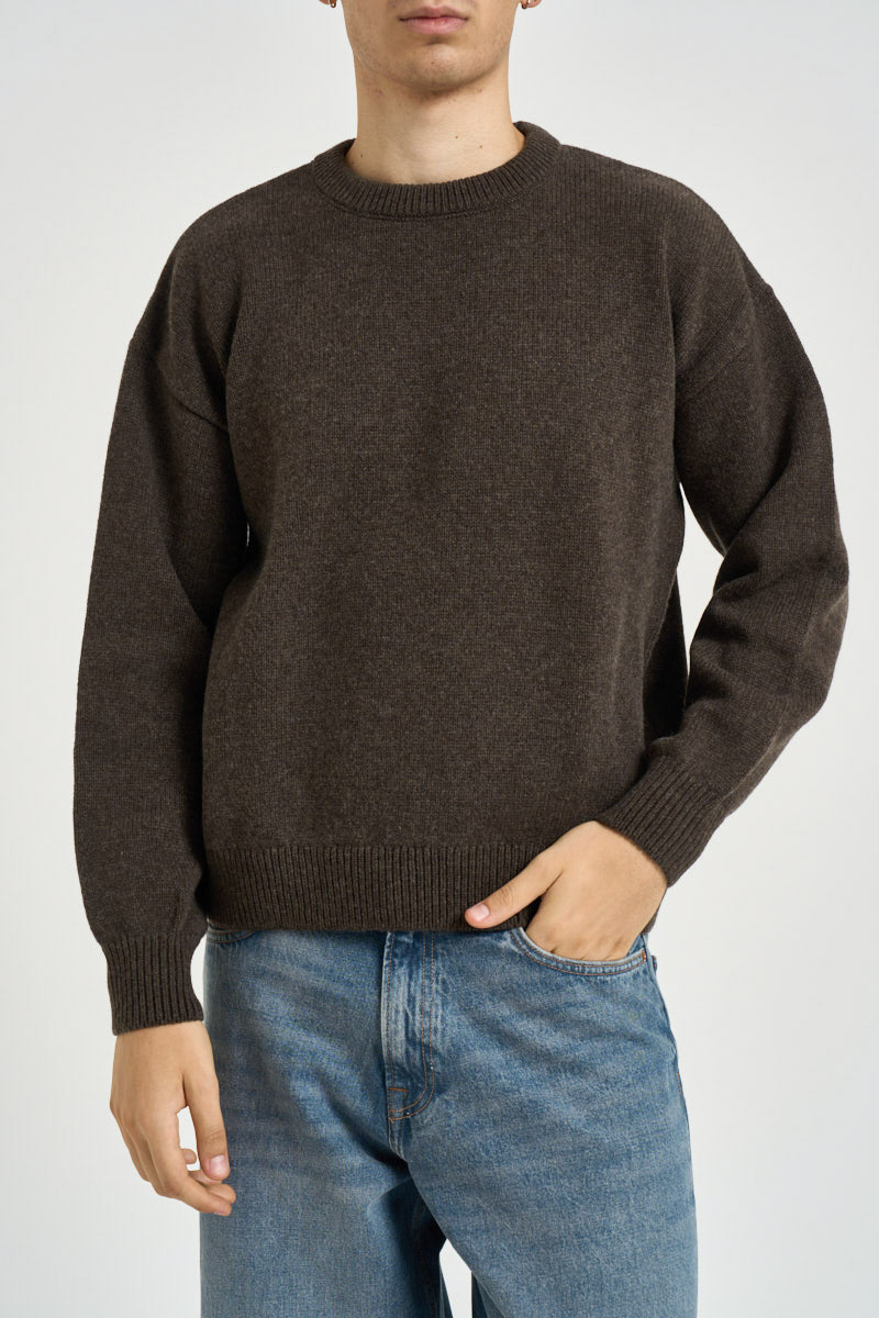 Maglia uomo girocollo marrone CS5088 COFFEEBROWN COLORFUL STANDARD 