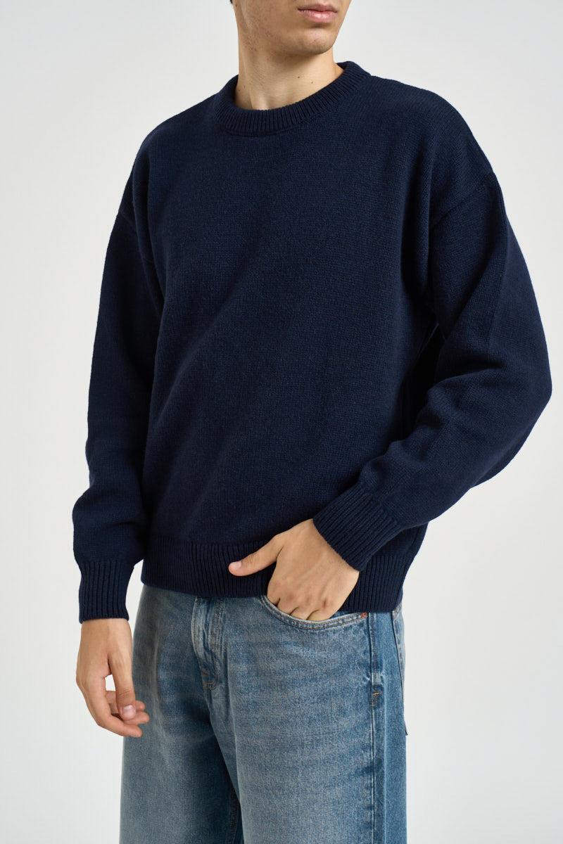 Maglia uomo girocollo blu notte CS5088 NAVYBLU COLORFUL STANDARD 