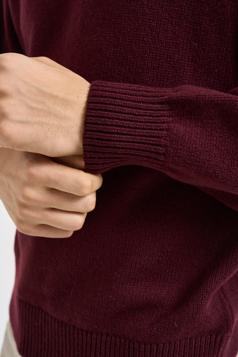 Maglia uomo girocollo bordeaux CS5088 OXBLOODRED COLORFUL STANDARD 