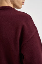 Maglia uomo girocollo bordeaux CS5088 OXBLOODRED COLORFUL STANDARD 