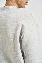 Maglia uomo girocollo grigio chiaro CS5088 SNOWMELANGE COLORFUL STANDARD 