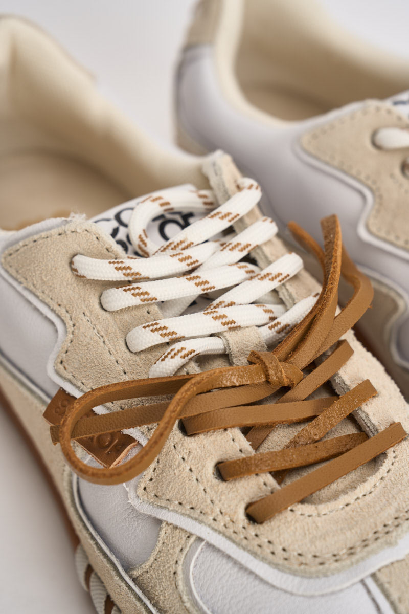 Sneakers donna Yahi beige YAHI01 ICE COLORS OF CALIFORNIA 