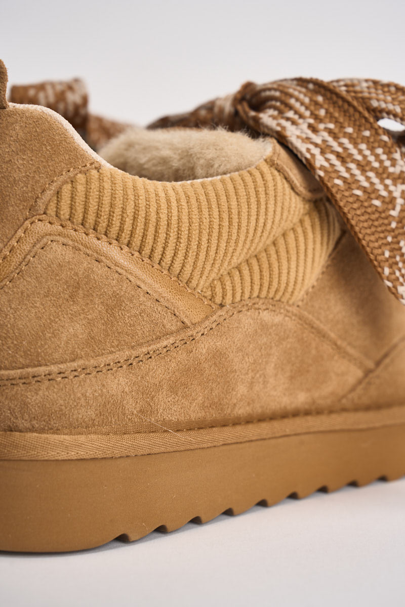 Sneakers donna Miwo cammello YW261 TAN COLORS OF CALIFORNIA 