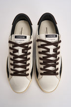 Sneakers donna bianche e moro 10003 10 CRIME LONDON 