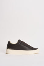 Sneakers uomo effetto martellato marrone scuro 10906 60 CRIME LONDON 