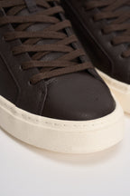Sneakers uomo effetto martellato marrone scuro 10906 60 CRIME LONDON 