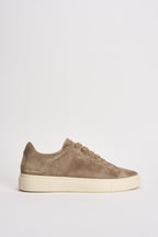 Sneakers uomo in suede tortora 10908 15 CRIME LONDON 