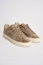 Sneakers uomo in suede tortora 10908 15 CRIME LONDON 