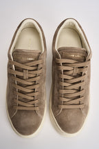 Sneakers uomo in suede tortora 10908 15 CRIME LONDON 